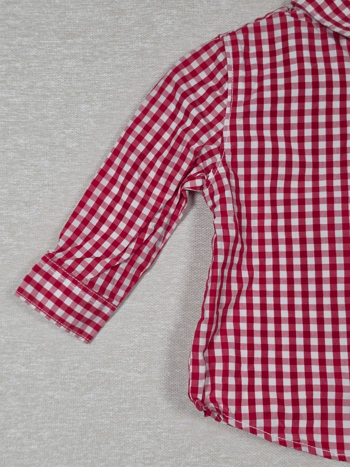 Chemise à manches longues à carreaux Tex 18 mois - photo numéro 2