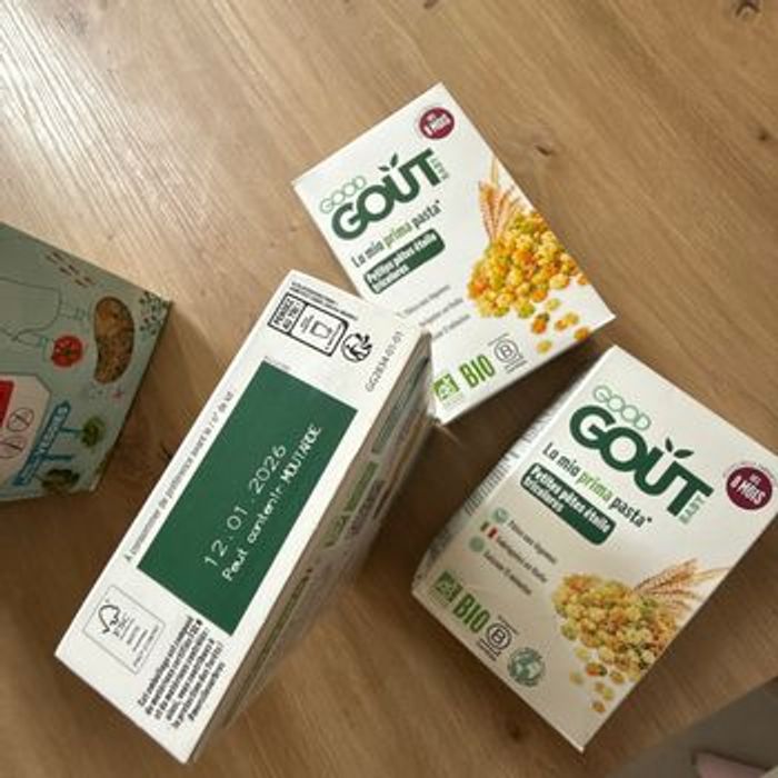 Lot de 5 boîtes de pâtes pour bébé à partir de 8/10 mois - photo numéro 2