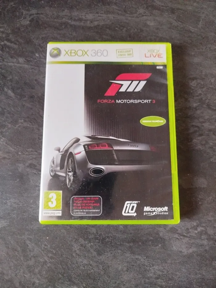 Jeu Xbox 360 Forza Motorsport 3