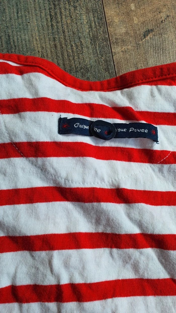 Tshirt crique privée 2 ans mais taille 3 ans en très bon état - photo numéro 3