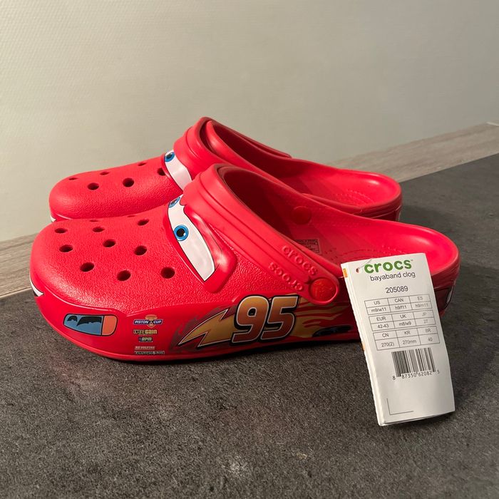 Crocs cars flash Mc Queen taille 42-43