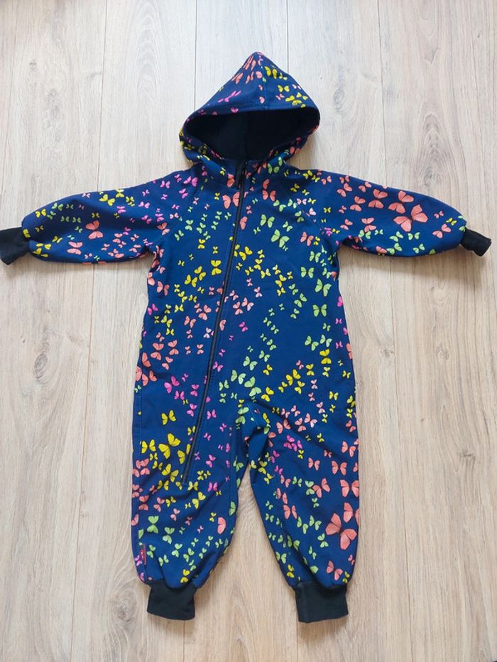 Combinaison IELM imperméable fille 98cm papillons - photo numéro 2