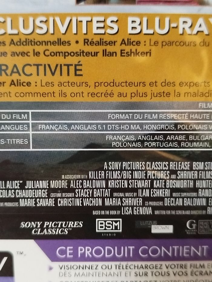 Still Alice - Blu-ray (sous blister) - photo numéro 4