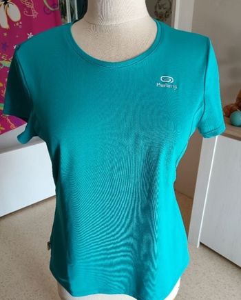 Tee shirt bleu Kalenji 40