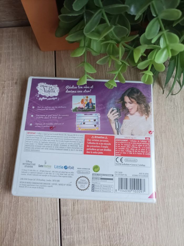 Jeu video Nintendo 3DS Violetta - photo numéro 2