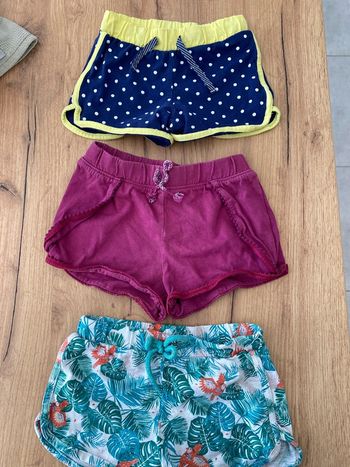 Lot de 3 shorts enfant fille