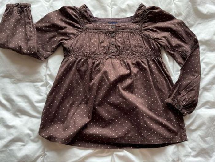 Jolie tunique marron Gap - photo numéro 2