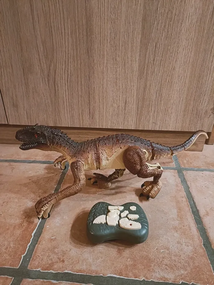 Kizmyee Dinosaure Jouet, Dinosaure Télécommandé Vélociraptor - photo numéro 3
