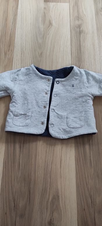 Gilet réversible épais