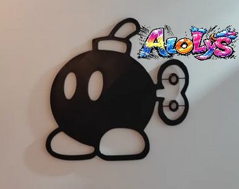 Décoration murale Bob-omb - Univers Mario