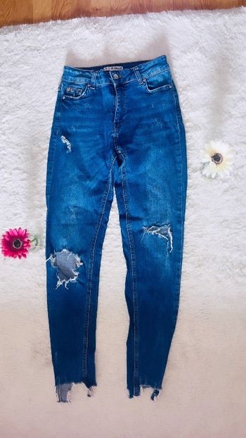 Jeans taille haute