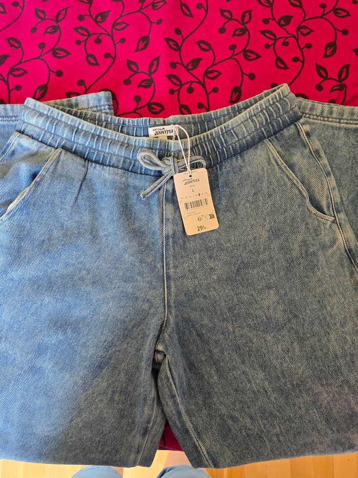 Pantalon large neuf jennyfer taille L - photo numéro 2