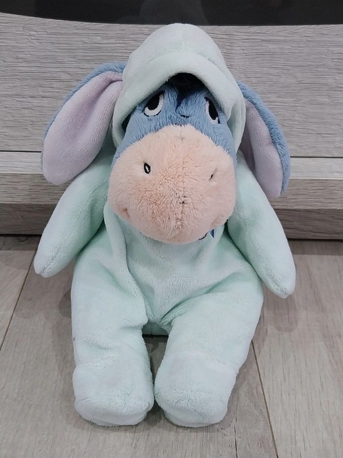 Peluche Bourriquet en pyjama 23cm