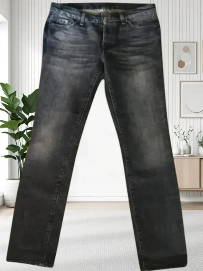 Jean 7 For All Mankind coupe slim ,taille mi-haute ,extensible - photo numéro 5