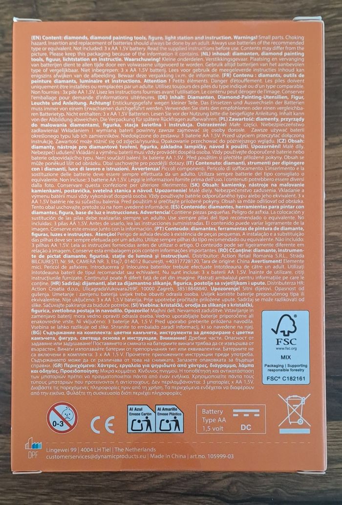 Activité manuelle enfants Halloween diamont painting nighlight - photo numéro 6