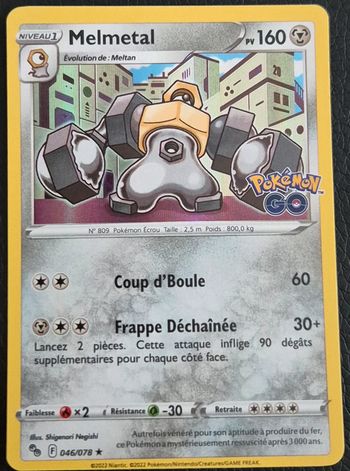 Melmetal holo Pokémon Go