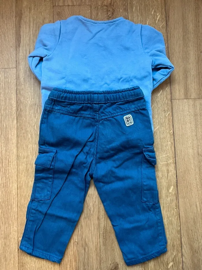 Ensemble BoutChou Bleu 12 mois - photo numéro 4
