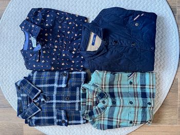 Lot de 4 chemises garçon