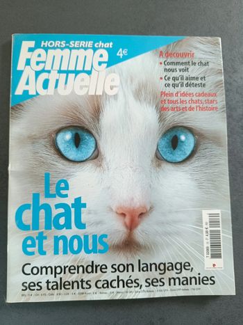 Revue femme actuelle hors série chat