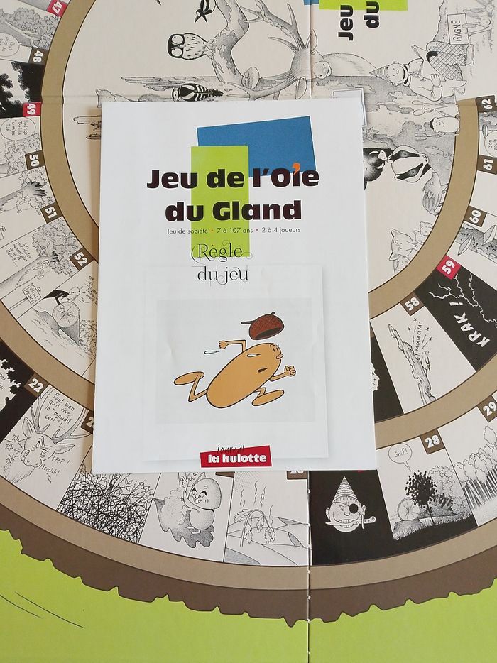 Jeu de l'oie du gland journal la hulotte complet - photo numéro 4