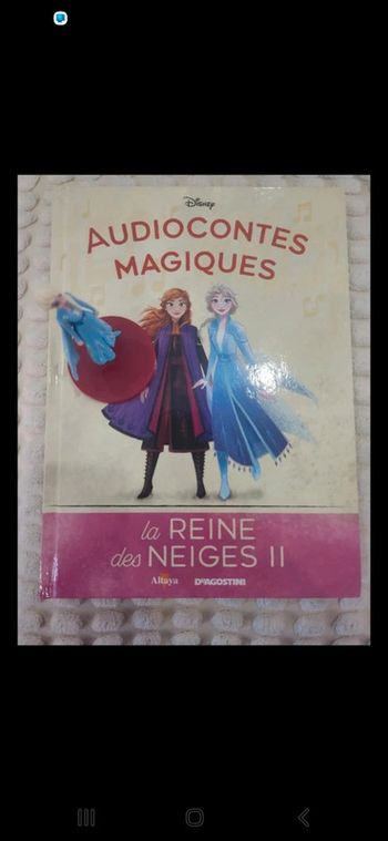 46eme audioconte magique altaya disney audio conte livre et figurine
