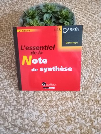 L'essentiel de la note de synthèse