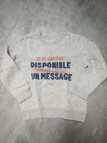 Pull gris tissaia
