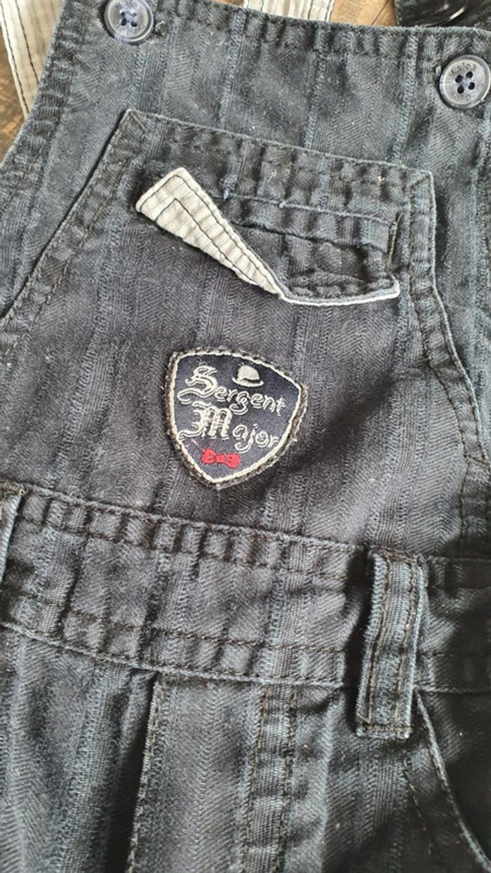 Salopette Sergent major 24 mois en très bon état - photo numéro 2
