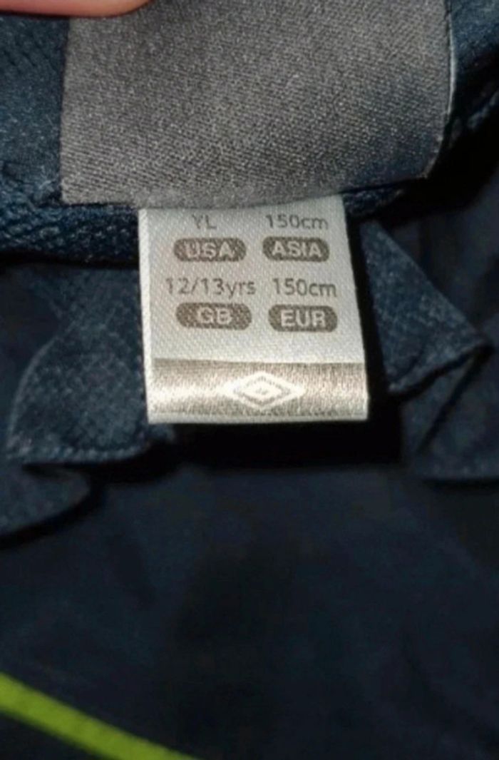 Veste jogging umbro 12/13ans - photo numéro 5