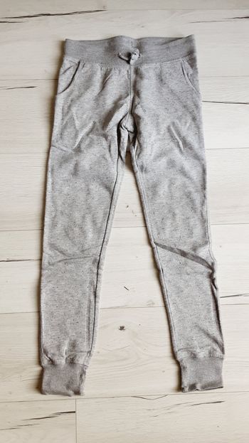 Vêtement fille pantalon jogging survêtement gris H&M 13 ans