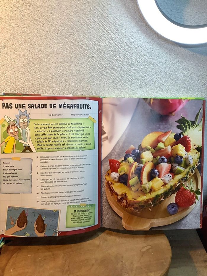 Livre de cuisine officiel Rick et Morty - photo numéro 7