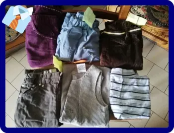 Lot tshirt/jupes/pantalon 18 mois