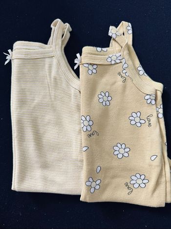 Lots de 2 body bretelles fine - KIABI 18M
