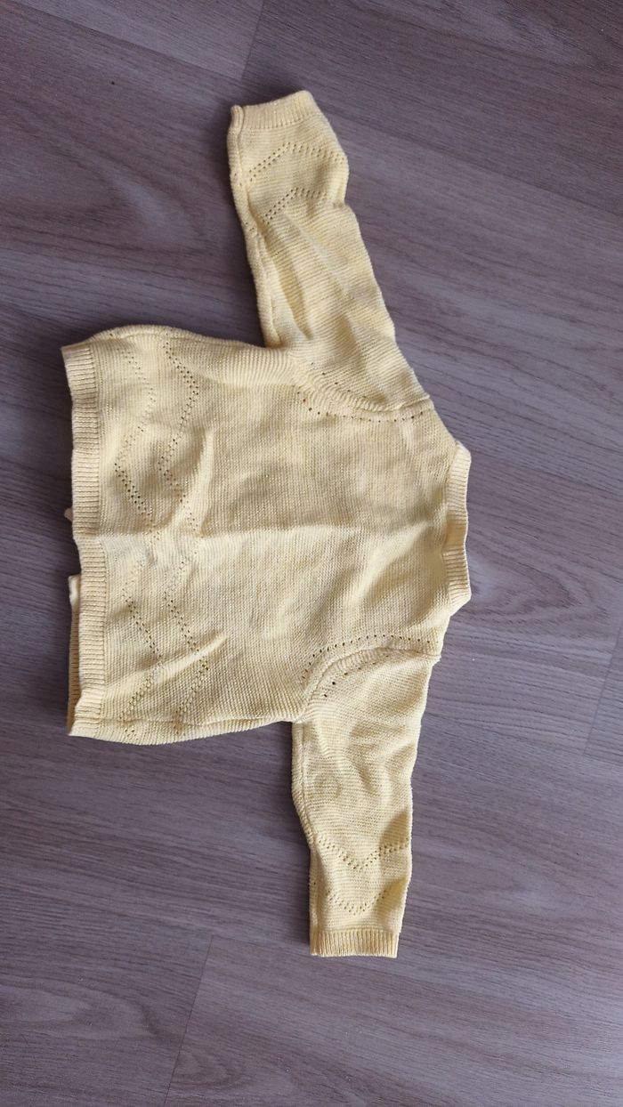 Gilet tape à l'œil pailleté fille 3 mois - photo numéro 2