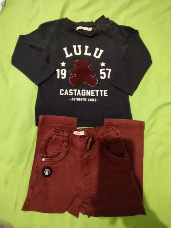 Ensemble lulu castagnette 