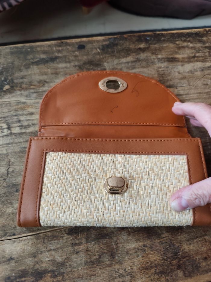 Portefeuille  avec Roseau - photo numéro 2