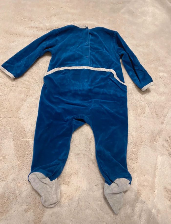 Pyjama velours superman dc comics 12 mois - photo numéro 7