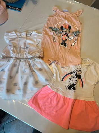 Lot Minnie été 9 mois