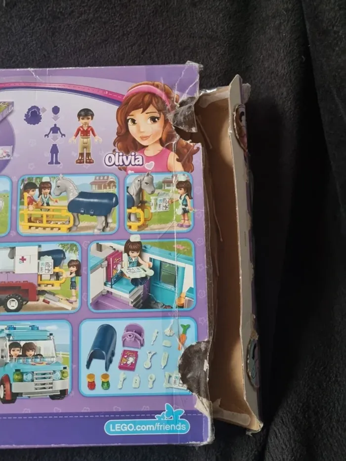 Set La Remorque A Chevaux d'Emma 3186, Lego Friends - photo numéro 16