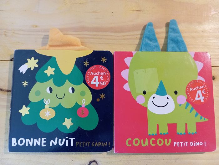 Lot de 2 livres enfant
