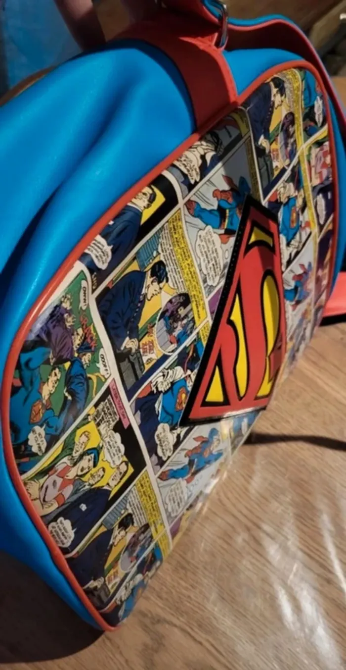 Sac bandoulière vintage Superman – DC Comics – Collector - photo numéro 6