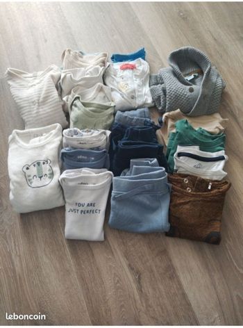 Lot de vêtements garçon 3 mois
