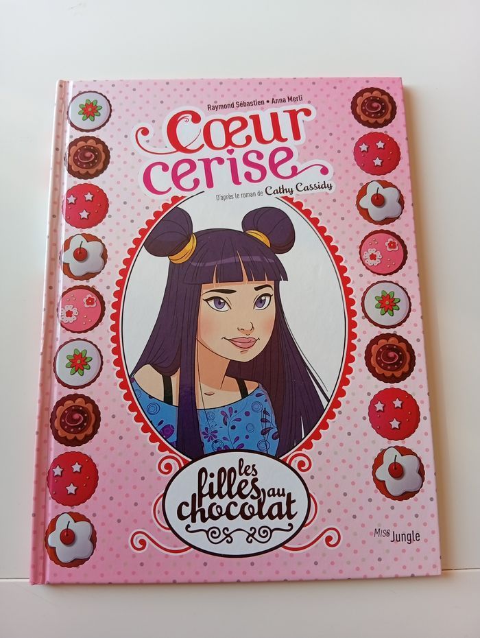 BD coeur cerise les filles au chocolat - photo numéro 1