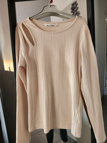 Pull neuf Camaïeu rose taille S