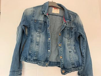 Veste en jeans Tape à l’œil bleu en 14ans