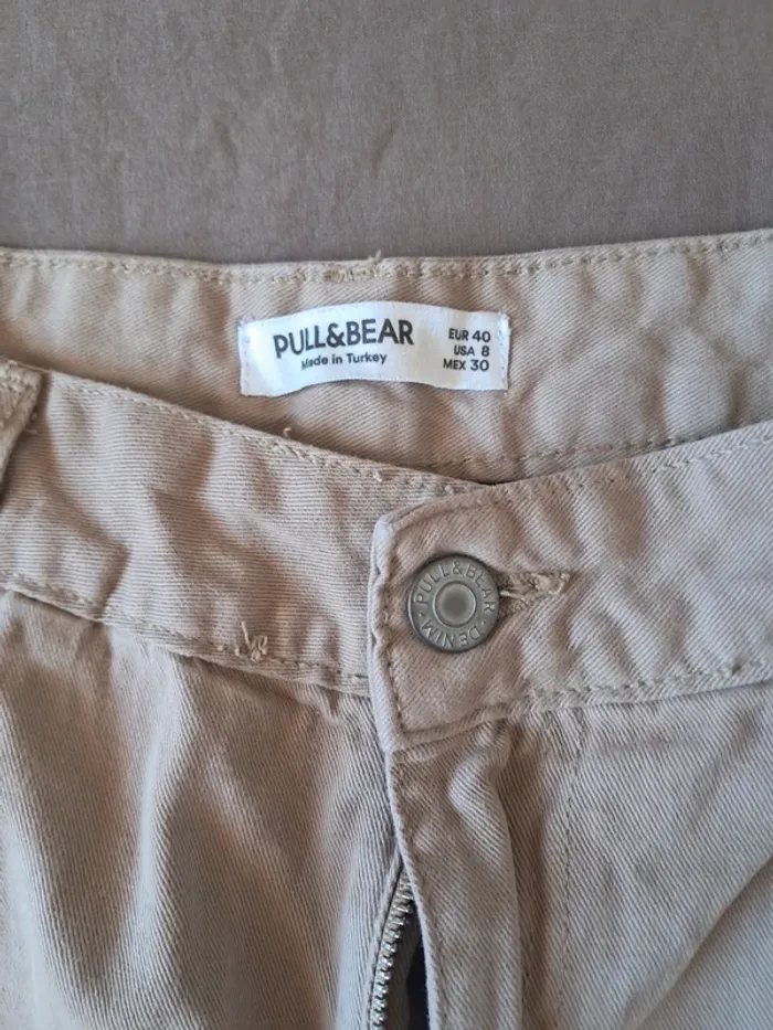 Jean cargo beige - photo numéro 3