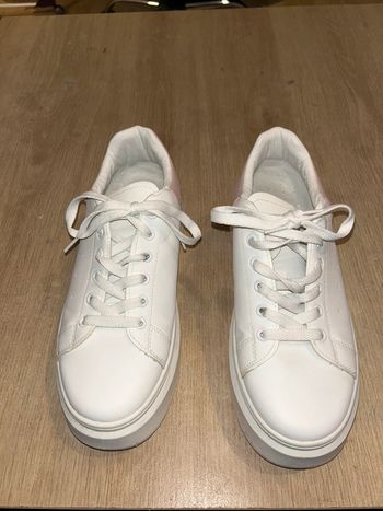 Baskets blanche et rose • pointure 41 •