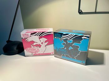 Duo ETB Pokémon Foudre Noire & Flamme Blanche – Neufs, Scellés, EV10.5