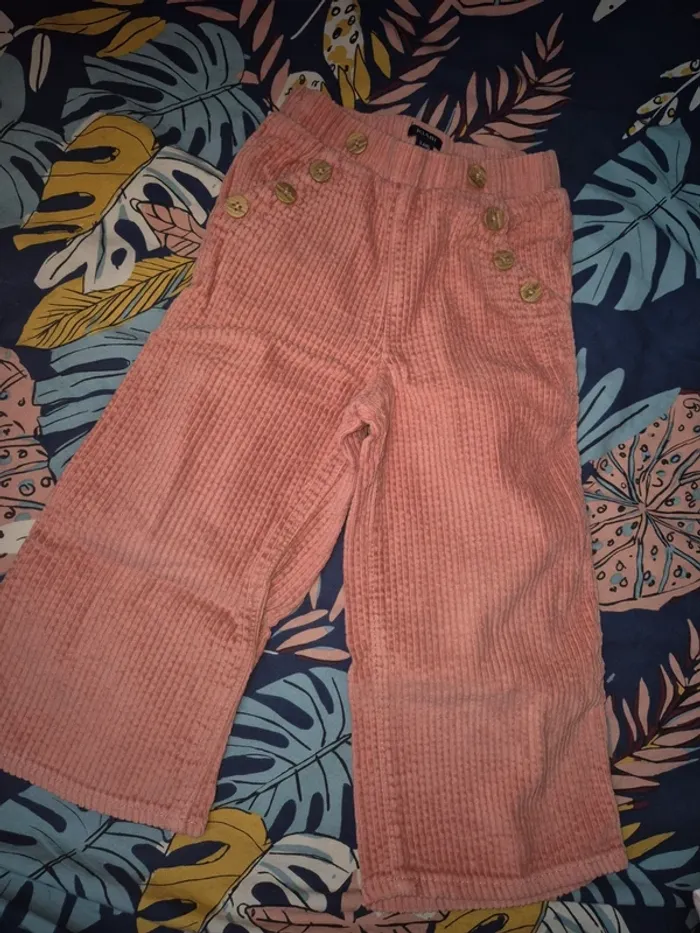 Pantalon velour