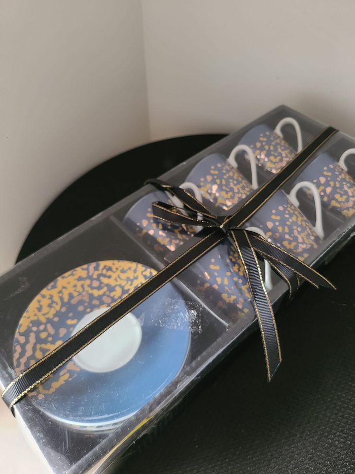 coffret tasses café - photo numéro 2